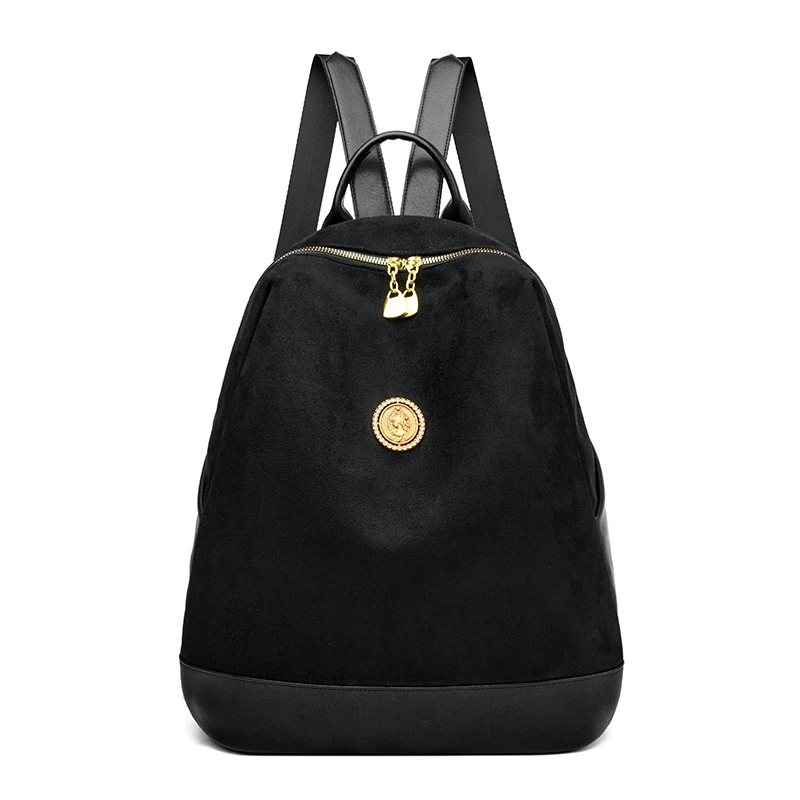 B070 in Black, backpack, front view