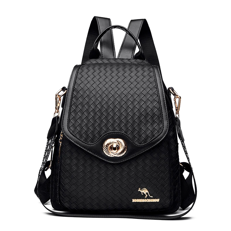 B088 in Black, backpack, front view