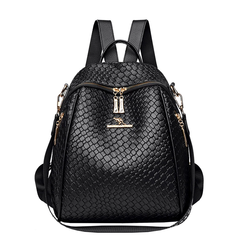 B011 in Black, backpack, front view