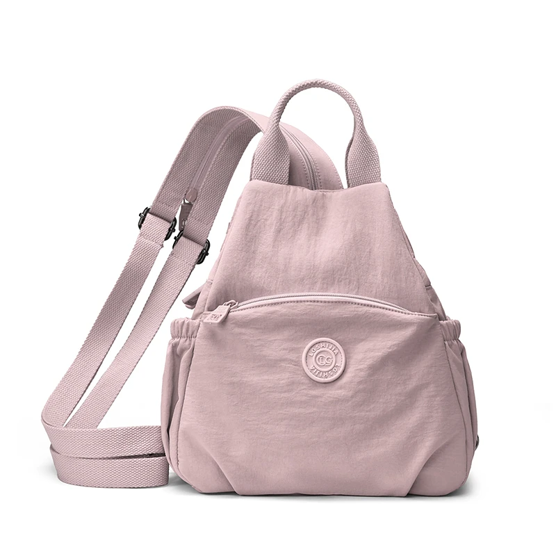 LGSJ-8011 in Pink, backpack, front view