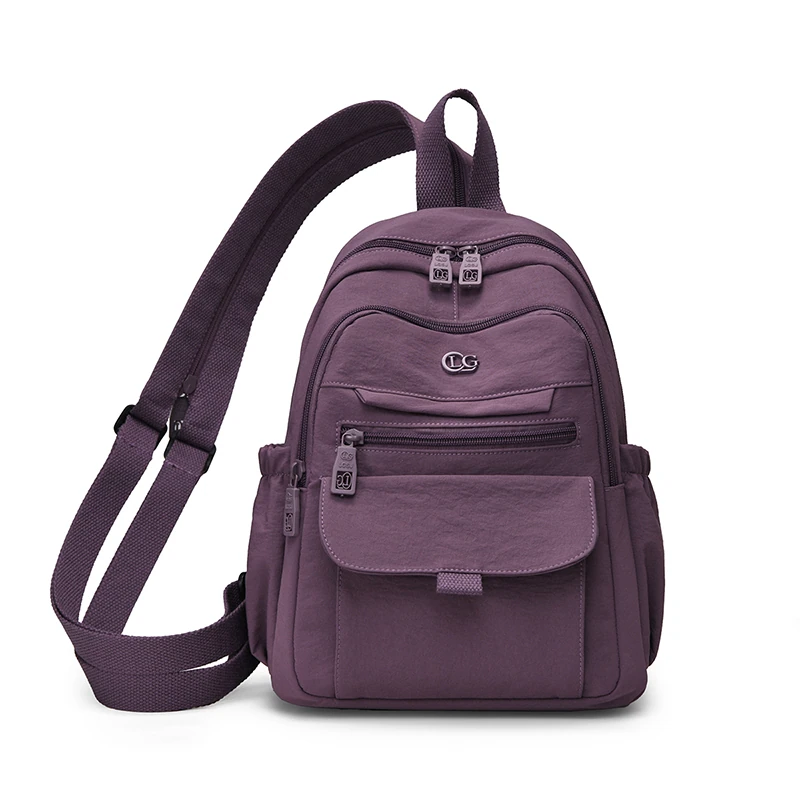 LGSJ-8013 in Purple, sling bag, front view