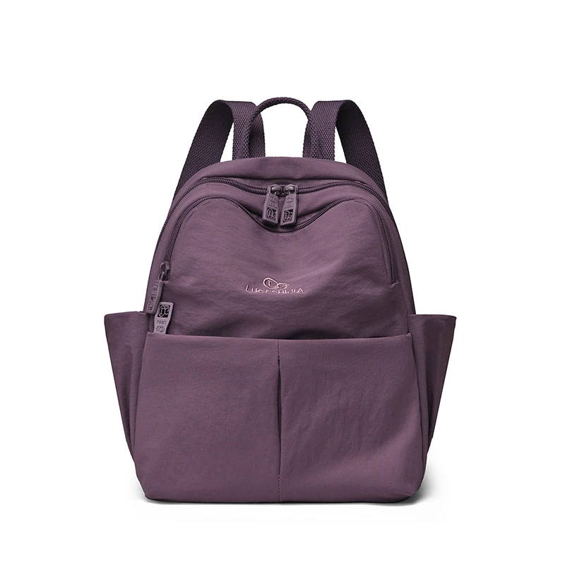 LGSJ-8016 in Purple, backpack, front view