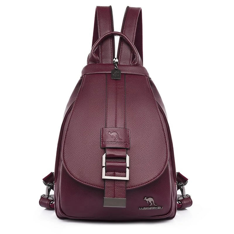 Y013 in Wine, sling bag, front view