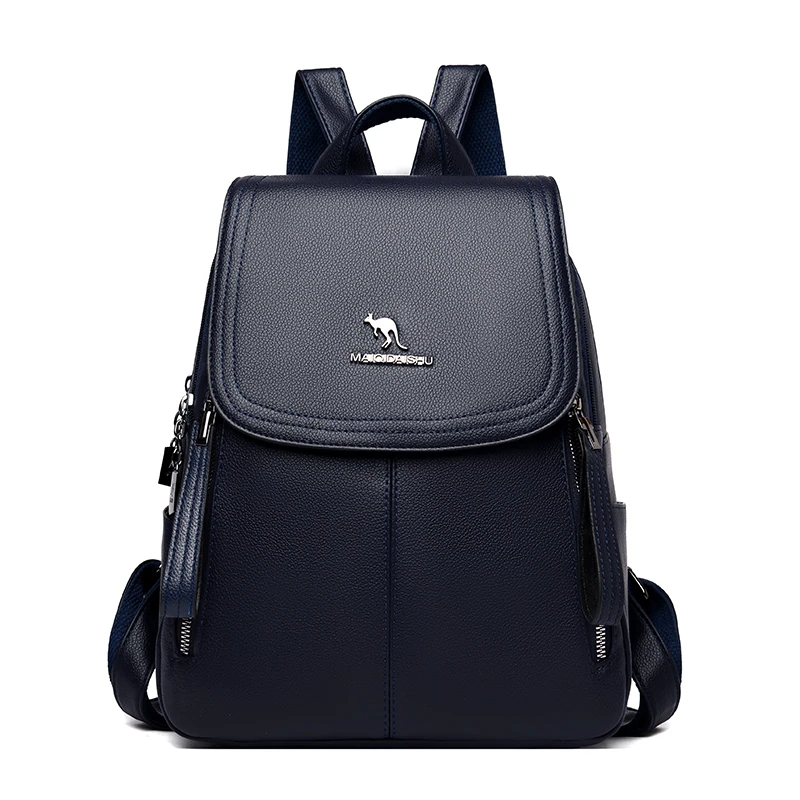 Y029 in Navy, backpack, front view