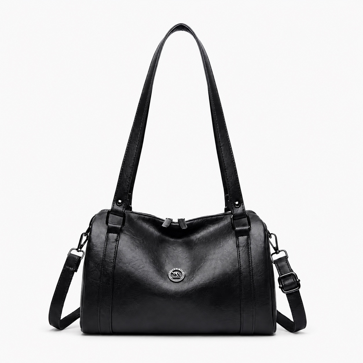 Black shoulder bag