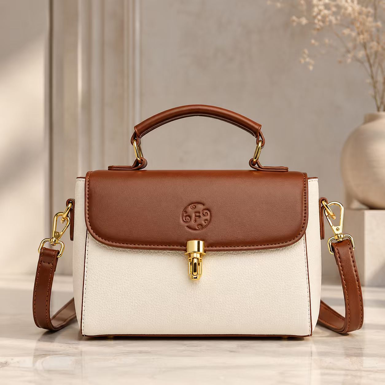 Custom PU handbag for women